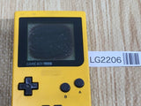 LG2206 With Defects - GameBoy Pocket Yellow Game Boy Console Japan