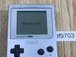LF9703 Tested Working - GameBoy Pocket Silver Game Boy Console Japan