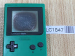 LG1847 With Defects - GameBoy Pocket Green Game Boy Console Japan