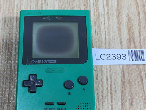 LG2393 Plz Read Item Condi GameBoy Pocket Green Game Boy Console Japan