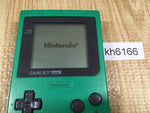 KH6166 Tested Working - GameBoy Pocket Green Game Boy Console Japan