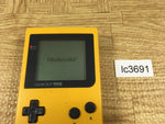 LC3691 Tested Working - GameBoy Pocket Yellow Game Boy Console Japan