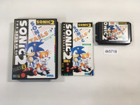 DK5718 Sonic The Hedgehog 2 BOXED Mega Drive Genesis Japan