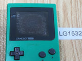 LG1532 With Defects - GameBoy Pocket Green Game Boy Console Japan