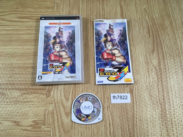 FH7822 Street Fighter Zero 3 Capkore PSP Japan