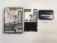 DK5718 Sonic The Hedgehog 2 BOXED Mega Drive Genesis Japan
