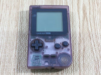 LF9925 With Defects - GameBoy Pocket Clear Purple Console Japan
