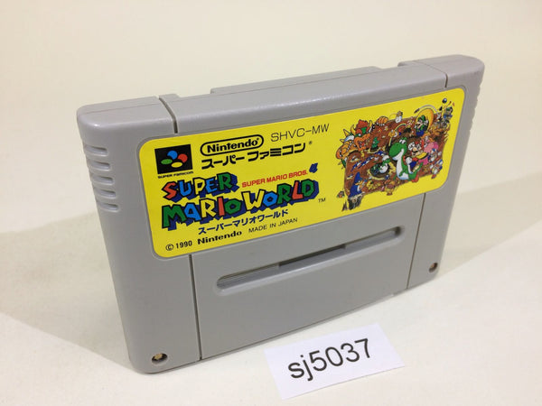 SJ5037 Super Mario World SNES Super Famicom Japan