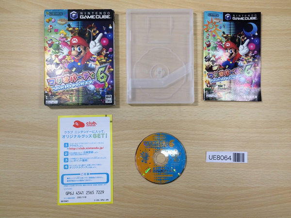 UE8064 Mario Party 6 BOXED GameCube Japan