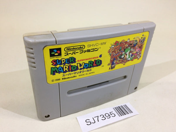 SJ7395 Super Mario World SNES Super Famicom Japan