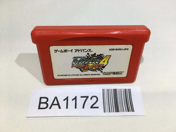 BA1172 Rockman Exe 4 Tournament Red Sun Megaman GameBoy Advance Japan