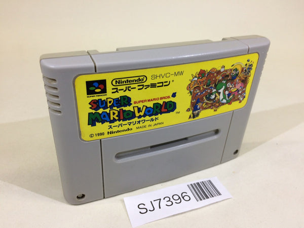 SJ7396 Super Mario World SNES Super Famicom Japan
