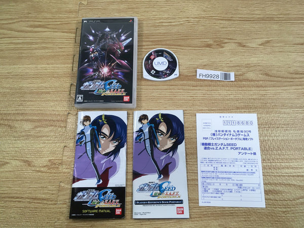 FH9928 Mobile Suit Gundam SEED: Rengou vs. Z.A.F.T. Portable PSP Japan