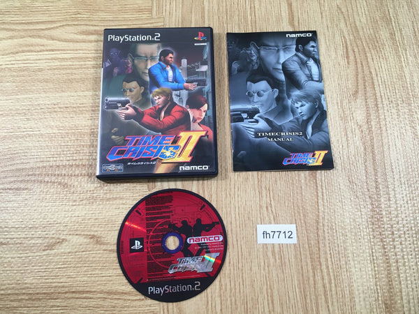 FH7712 TIME CRISIS II 2 PS2 Japan