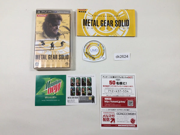 DK2624 METAL GEAR SOLID PEACE WALKER PSP Japan
