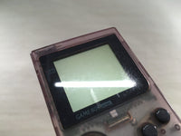 LF9925 With Defects - GameBoy Pocket Clear Purple Console Japan