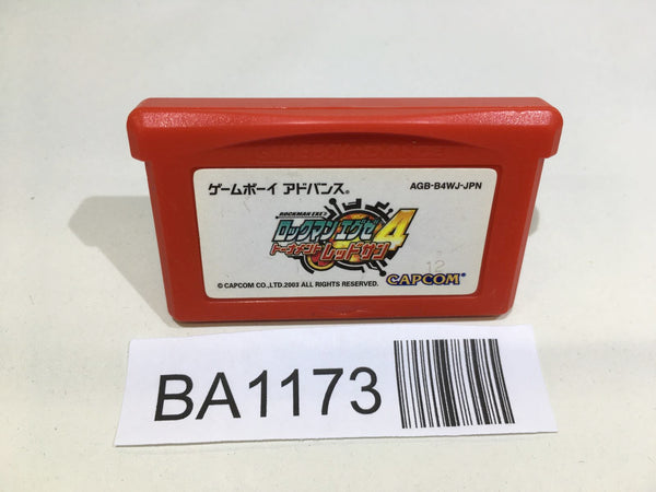 BA1173 Rockman Exe 4 Tournament Red Sun Megaman GameBoy Advance Japan