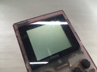 LF9925 With Defects - GameBoy Pocket Clear Purple Console Japan