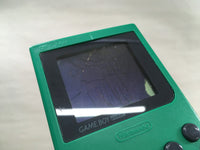 LG2304 Plz Read Item Condi GameBoy Pocket Green Game Boy Console Japan