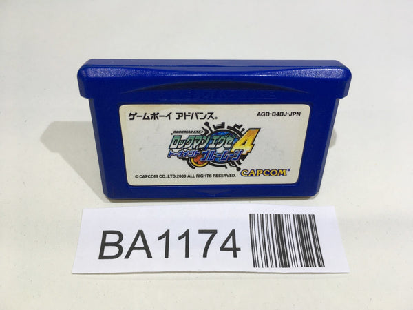 BA1174 Rockman Exe 4 Tournament Blue Moon Megaman GameBoy Advance Japan