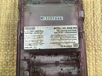 LF9925 With Defects - GameBoy Pocket Clear Purple Console Japan