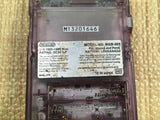 LF9925 With Defects - GameBoy Pocket Clear Purple Console Japan
