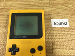 LC3692 With Defects - GameBoy Pocket Yellow Game Boy Console Japan