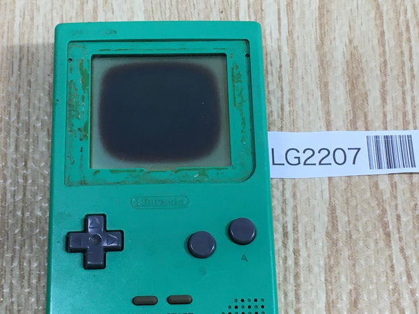 LG2207 Plz Read Item Condi GameBoy Pocket Green Game Boy Console Japan