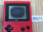 LF9211 With Defects - GameBoy Pocket Red Game Boy Console Japan