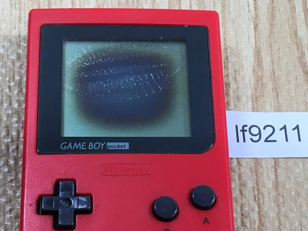 LF9211 With Defects - GameBoy Pocket Red Game Boy Console Japan