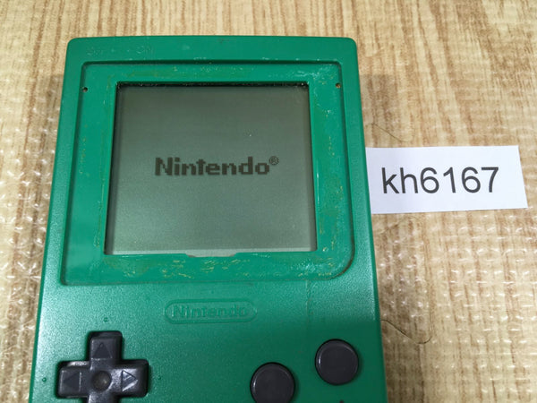 KH6167 With Defects - GameBoy Pocket Green Game Boy Console Japan