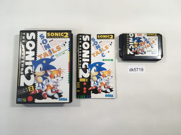 DK5719 Sonic The Hedgehog 2 BOXED Mega Drive Genesis Japan