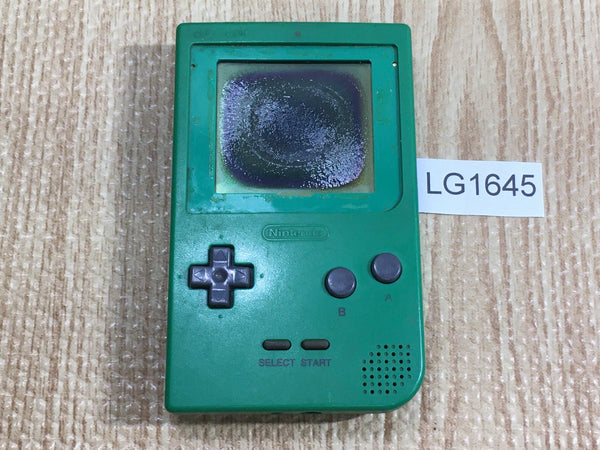 LG1645 Not Working - GameBoy Pocket Green Game Boy Console Japan