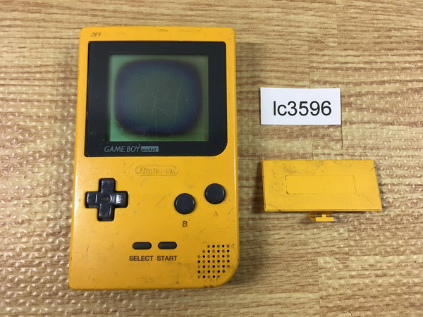 LC3596 Not Working - GameBoy Pocket Yellow Game Boy Console Japan