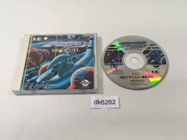 DK6262 Hyper Dyne Side Arms Special CD ROM 2 PC Engine Japan