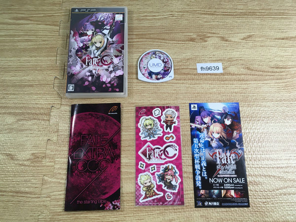 FH9639 Fate / Extra CCC PSP Japan