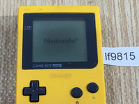LF9815 With Defects - GameBoy Pocket Yellow Game Boy Console Japan