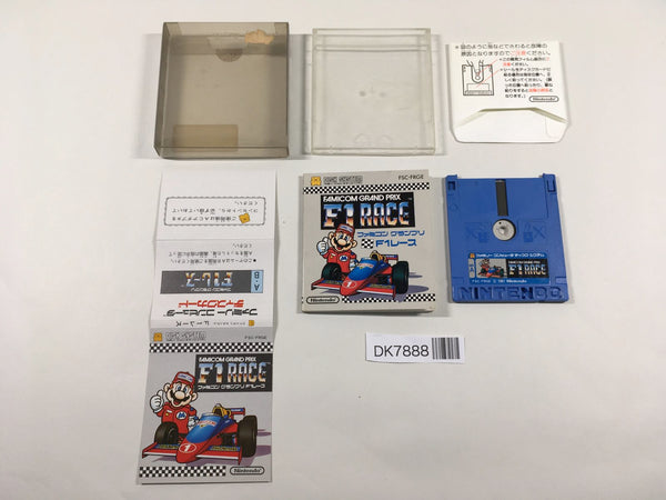 DK7888 Famicom Grand Prix F-1 Race BOXED Famicom Disk Japan