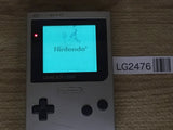 LG2476 With Defects - GameBoy Light Silver Game Boy Console Japan