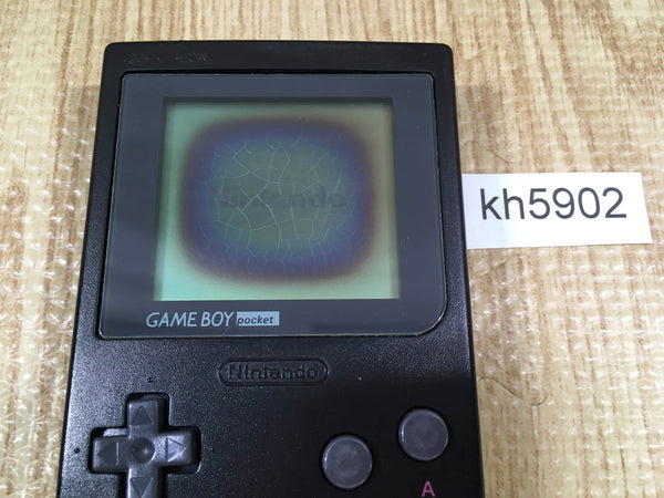 KH5902 With Defects - GameBoy Pocket Black Game Boy Console Japan