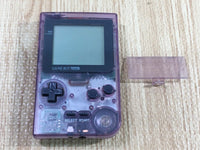LF9926 Tested Working - GameBoy Pocket Clear Purple Game Boy Console Japan