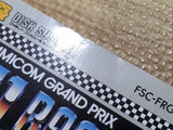 FH6737 Famicom Grand Prix F-1 Race BOXED Famicom Disk Japan
