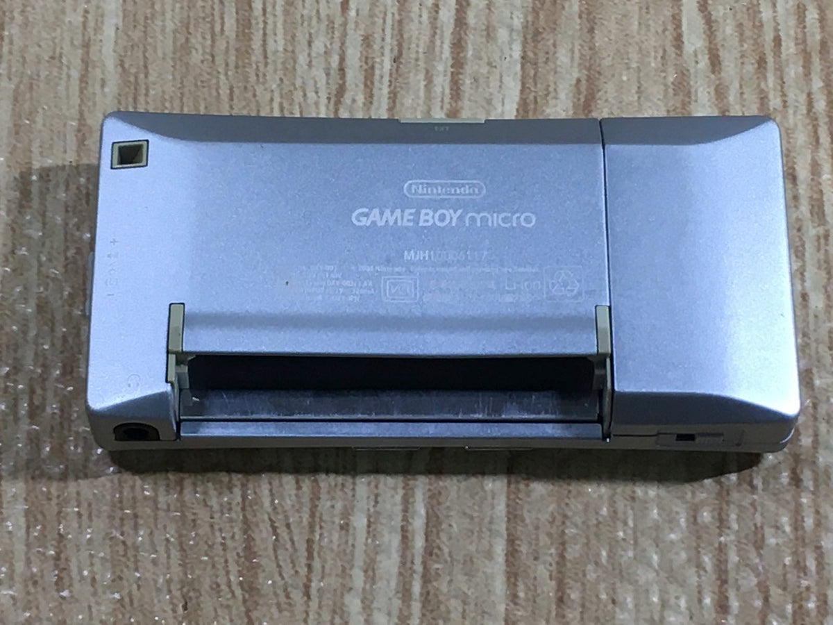No Battery GameBoy Micro Silver Game Boy Console Japan - Tested Workin ...
