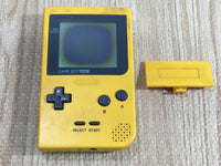 LG2394 Plz Read Item Condi GameBoy Pocket Yellow Game Boy Console Japan