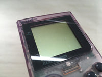 LF9926 Tested Working - GameBoy Pocket Clear Purple Game Boy Console Japan