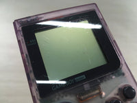 LF9926 Tested Working - GameBoy Pocket Clear Purple Game Boy Console Japan