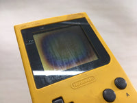 LG2394 Plz Read Item Condi GameBoy Pocket Yellow Game Boy Console Japan