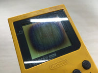 LG2394 Plz Read Item Condi GameBoy Pocket Yellow Game Boy Console Japan