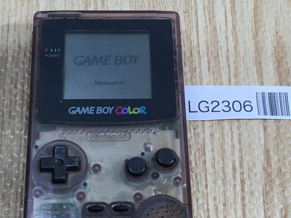 LG2306 GameBoy Color Clear Purple Game Boy Console Japan
