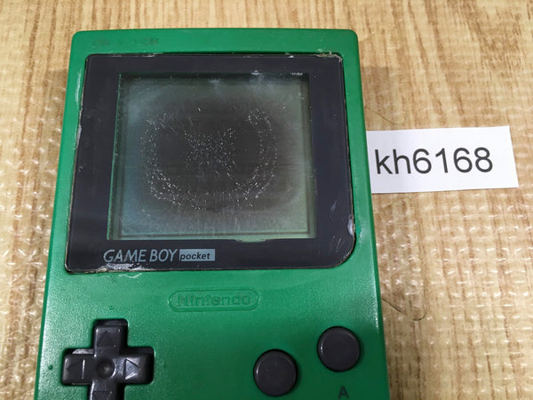 KH6168 With Defects - GameBoy Pocket Green Game Boy Console Japan